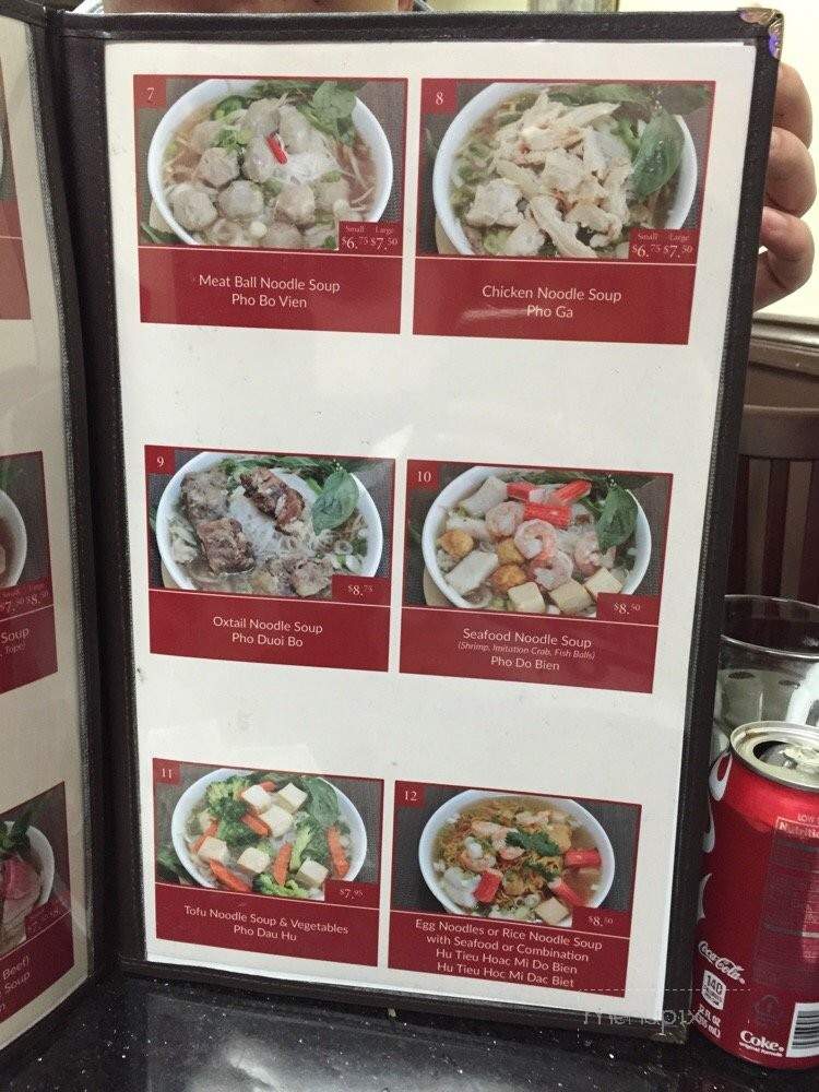Pho 81 - Irvine, CA menu_pic