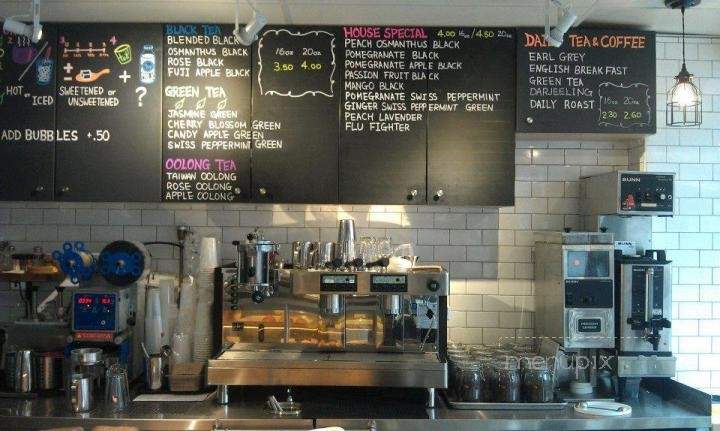 Culture Tea Bar - New York, NY menu_pic