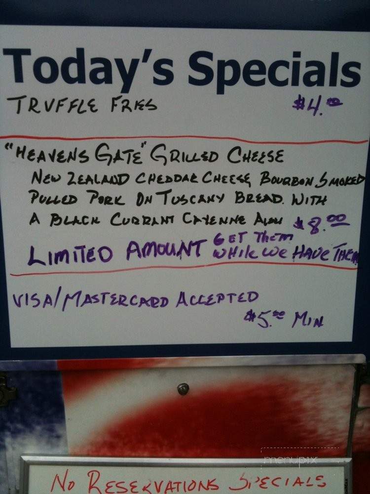 No Reservations Catering Truck - Los Angeles, CA menu_pic