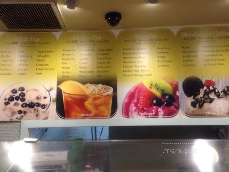 Yocrepe - Claremont, CA menu_pic