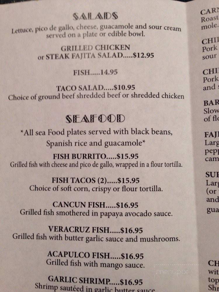 Don Goyo's Mexican Food - Kaneohe, HI menu_pic