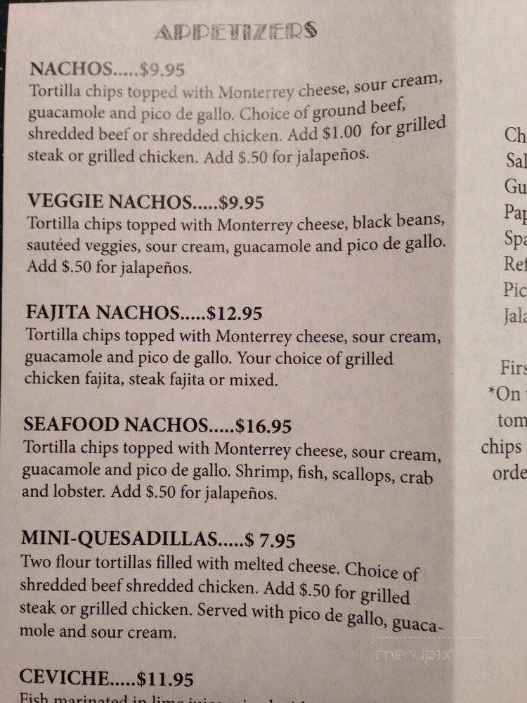 Don Goyo's Mexican Food - Kaneohe, HI menu_pic