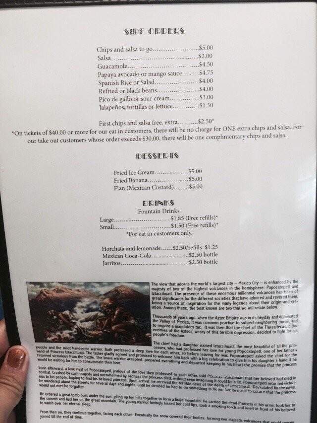 Don Goyo's Mexican Food - Kaneohe, HI menu_pic