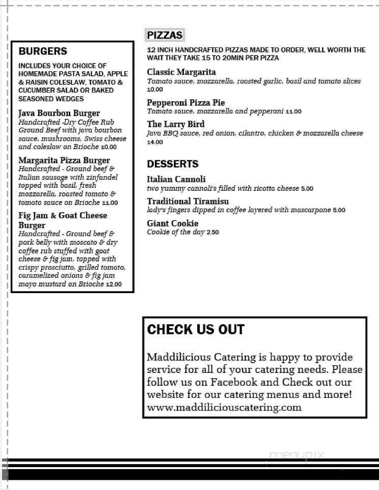Worthington's Tavern - Riverside, CA menu_pic