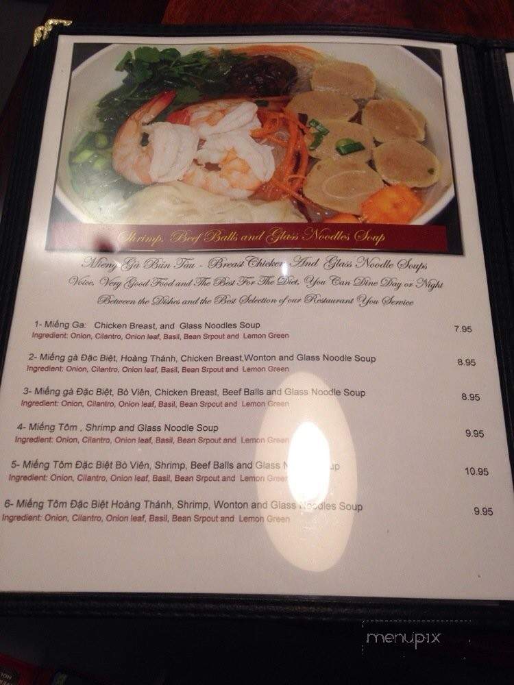 Pho Burbank - Burbank, CA menu_pic