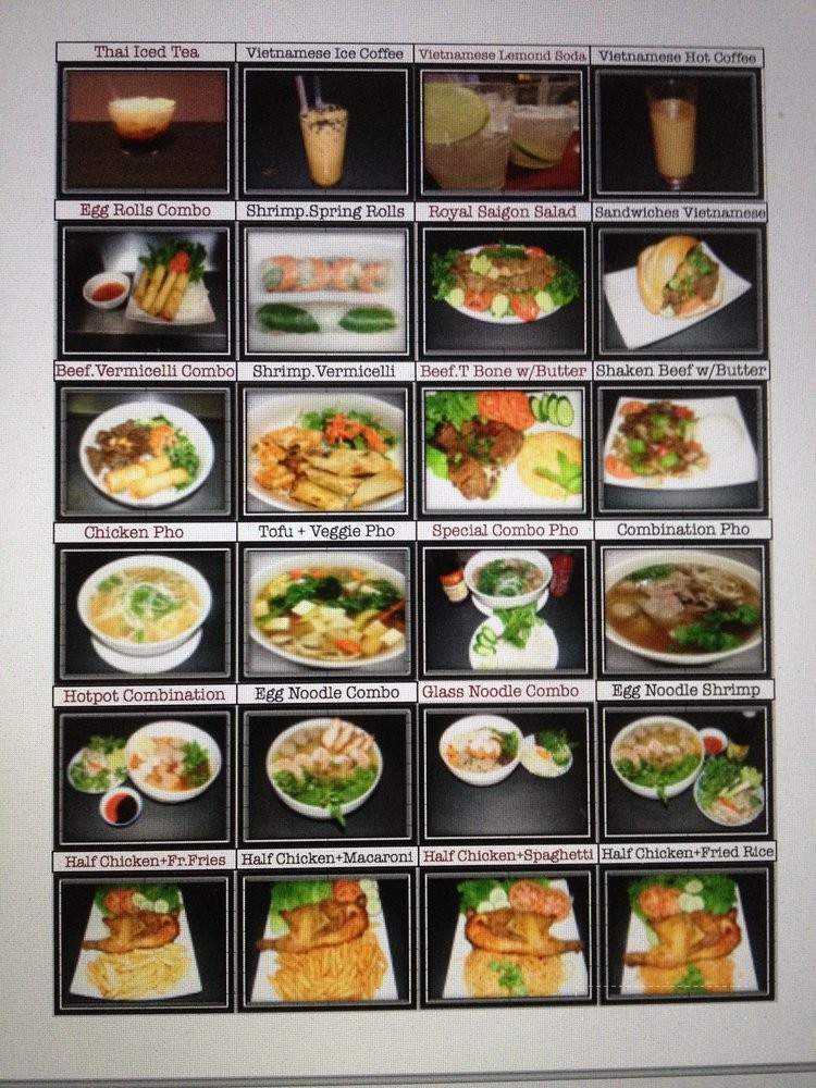 Pho Burbank - Burbank, CA menu_pic