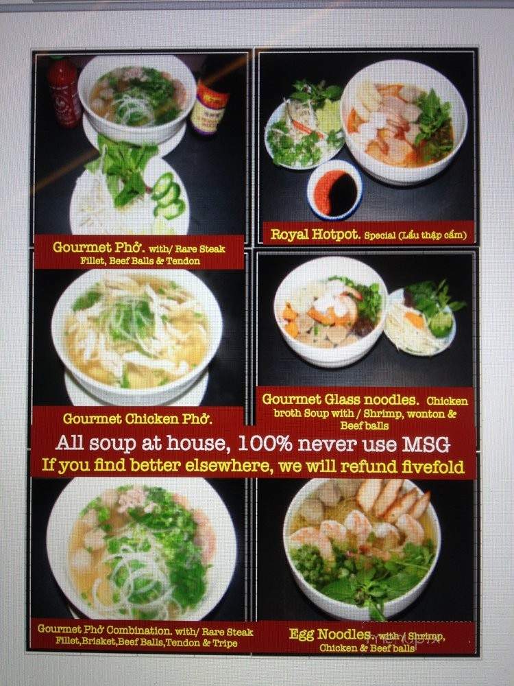 Pho Burbank - Burbank, CA menu_pic