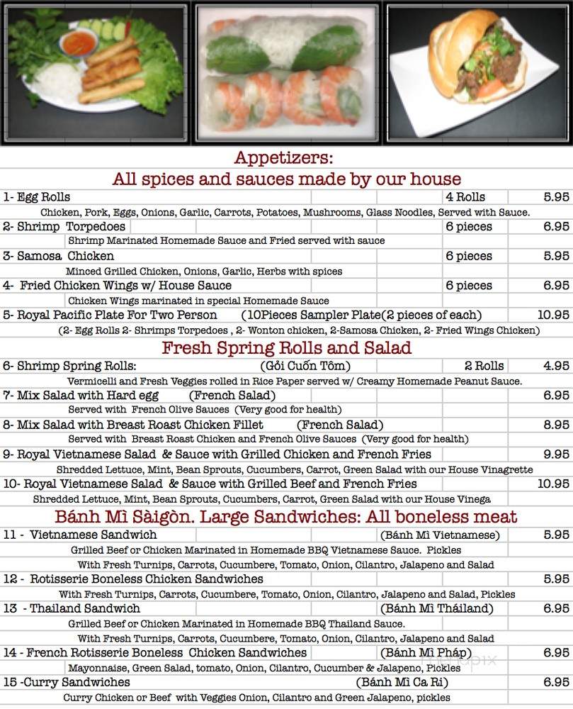Pho Burbank - Burbank, CA menu_pic