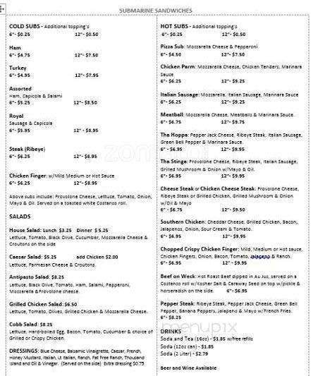 Plaza Pizza n Wings - Schertz, TX menu_pic
