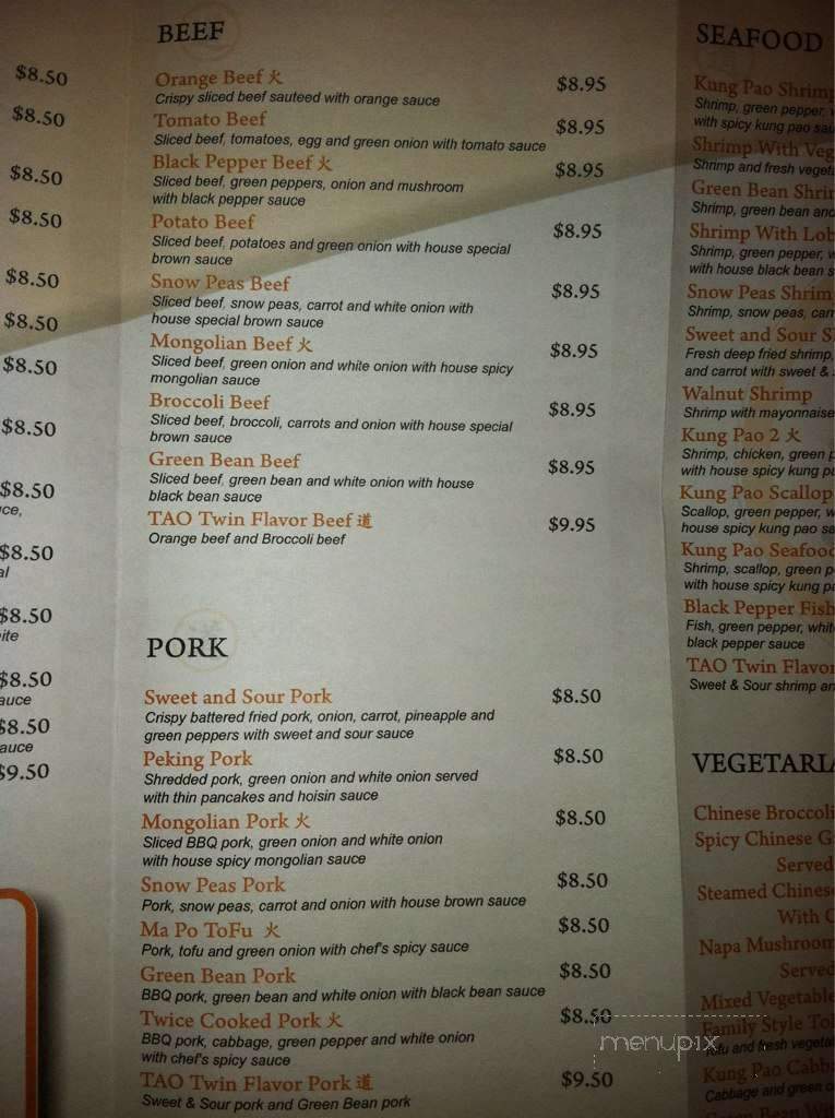 Dao Kitchen Asian Bistro - Phoenix, AZ menu_pic