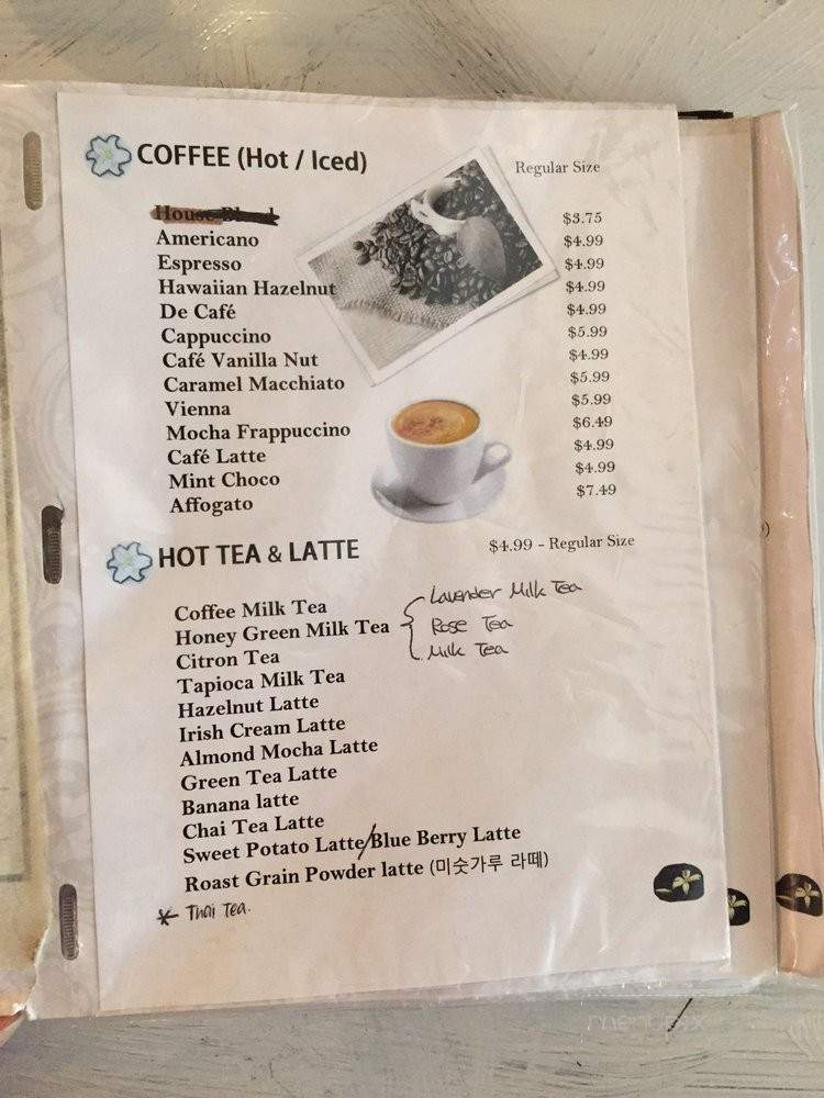 Creperie Le Terrace - Los Angeles, CA menu_pic