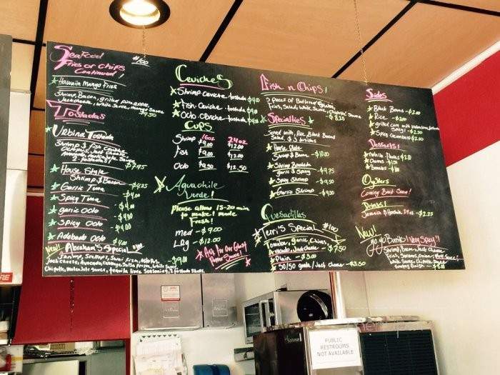 Los Pinos Seafood - La Mesa, CA menu_pic