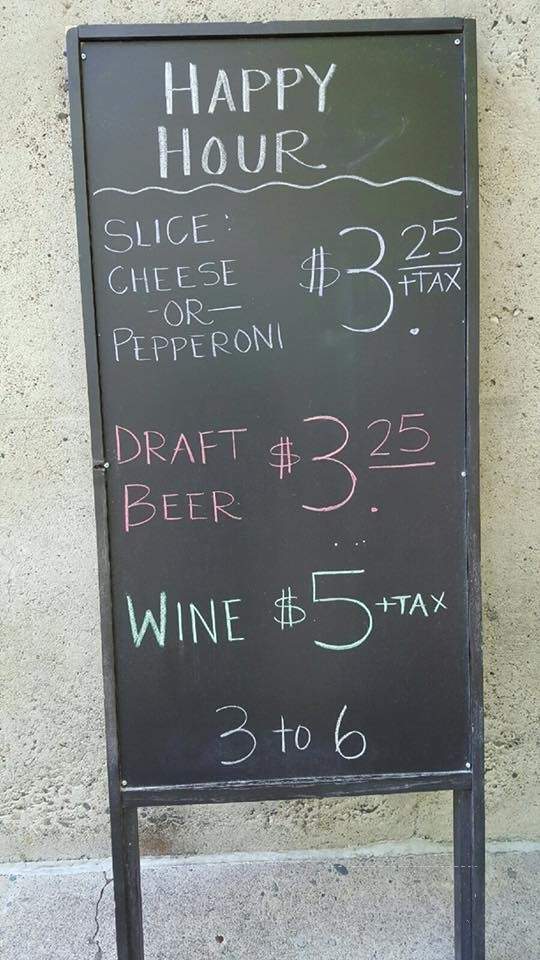 Pizzeria Urbano - Sacramento, CA menu_pic