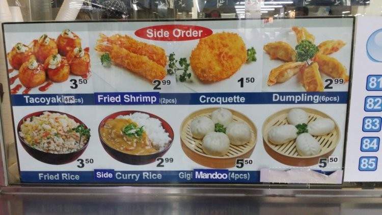 Sakura Noodles - Los Angeles, CA menu_pic