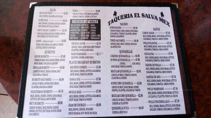 /250283105/El-Salva-Mex-Menu-El-Cerrito-CA - El Cerrito, CA