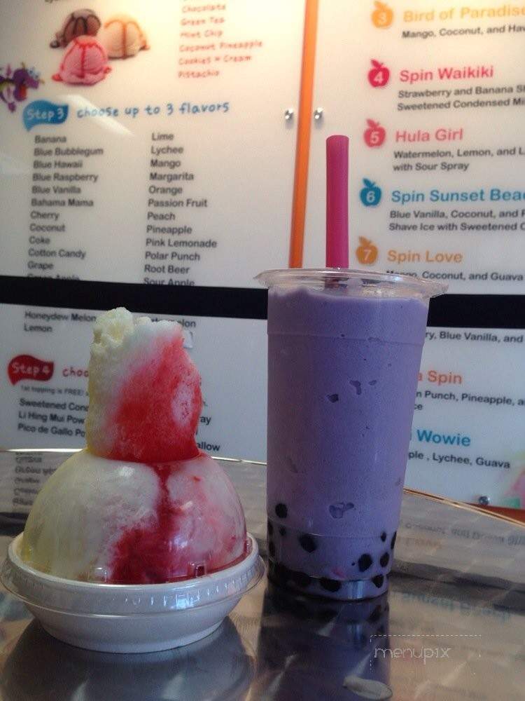 Double Spin Shaved Ice - Artesia, CA menu_pic