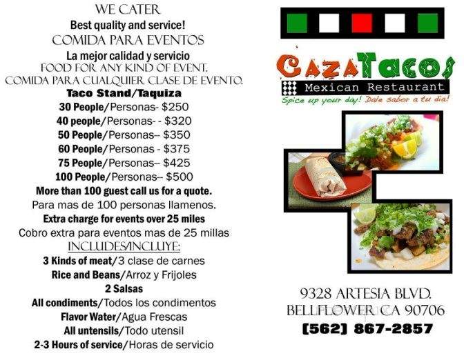/250217167/Caza-Tacos-Restaurant-Bellflower-CA - Bellflower, CA