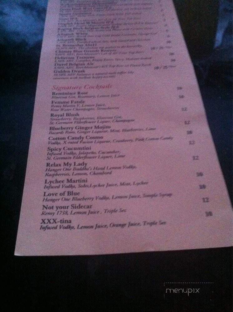 R3 Social Lounge - Stanton, CA menu_pic