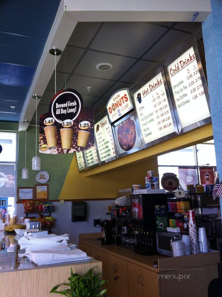 Circle Donuts - Long Beach, CA menu_pic