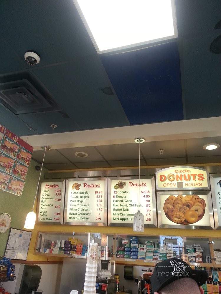 Circle Donuts - Long Beach, CA menu_pic