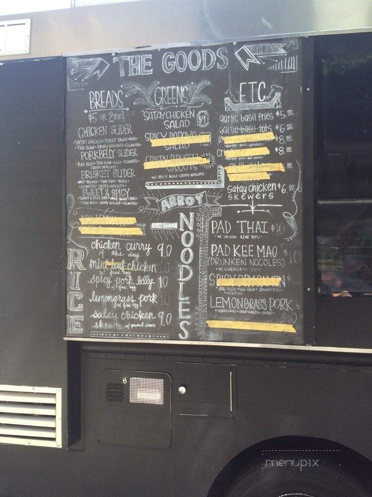 Arroy Food Truck - Los Angeles, CA menu_pic