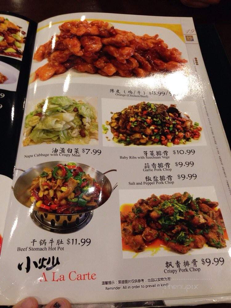 Szechuan Chef - San Diego, CA menu_pic