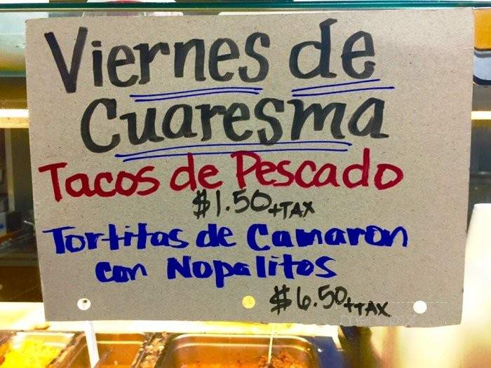 Alex's Tacos - Pomona, CA menu_pic