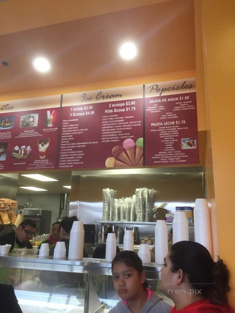Paletalandia S Sacramento - Sacramento, CA menu_pic