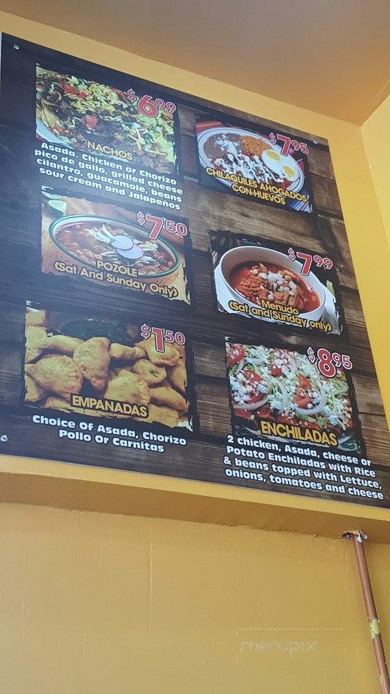Paletalandia S Sacramento - Sacramento, CA menu_pic