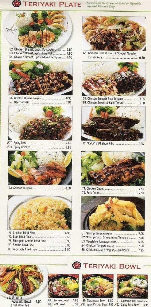Maki Yaki 34 - Buena Park, CA menu_pic
