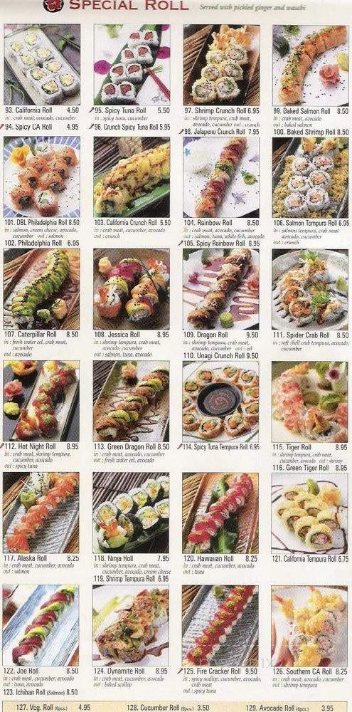 Maki Yaki 34 - Buena Park, CA menu_pic