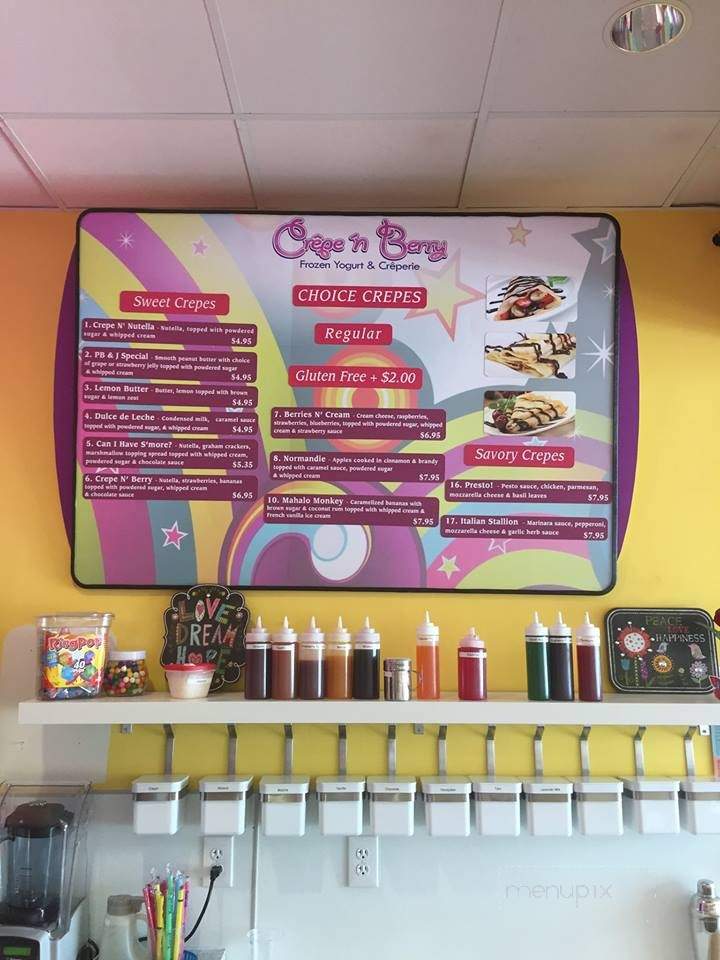 Crepe N Berry - Rancho Cucamonga, CA menu_pic