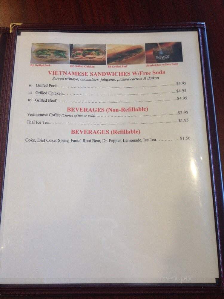 Everyday Vietnamese Cuisine - Chico, CA menu_pic