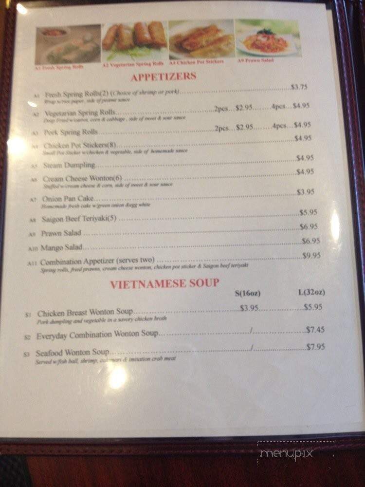 Everyday Vietnamese Cuisine - Chico, CA menu_pic