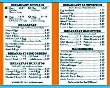 Mr. Pete's Burger - Downey, CA menu_pic