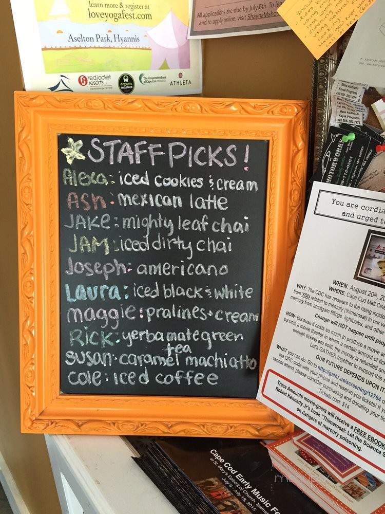 Nirvana Coffee Company - Barnstable, MA menu_pic
