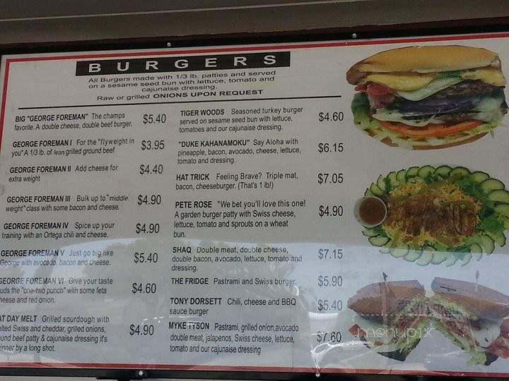 MVP's Grill & Patio - Long Beach, CA menu_pic