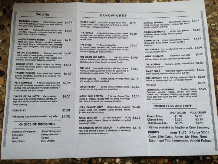 MVP's Grill & Patio - Long Beach, CA menu_pic