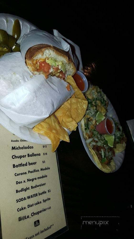La Chuperia - Los Angeles, CA menu_pic