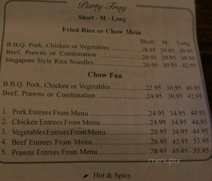 Lee's Garden - Oakland, CA menu_pic