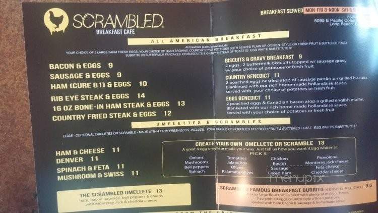 Baby Bros Pizza - Long Beach, CA menu_pic