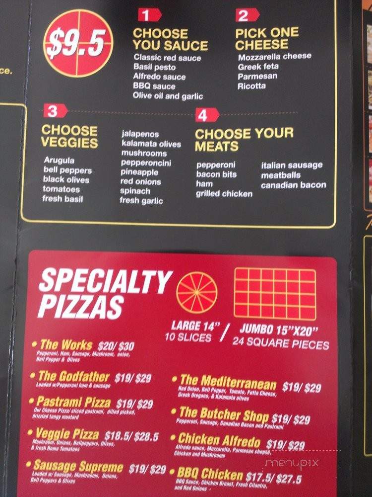 Baby Bros Pizza - Long Beach, CA menu_pic