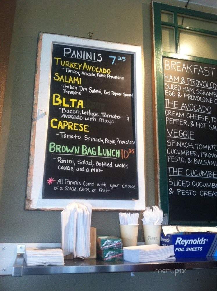 Upstream Coffee - Portland, OR menu_pic