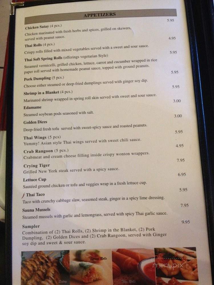 Thai Time Cafe - Joplin, MO menu_pic