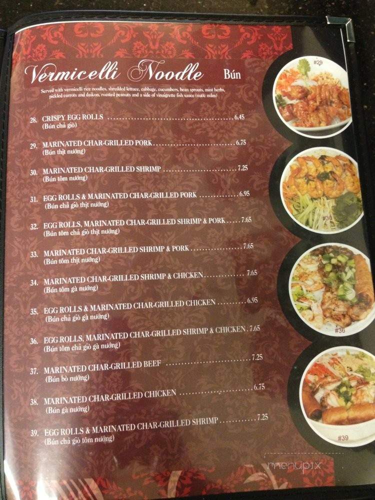 Pho Little Saigon - San Diego, CA menu_pic