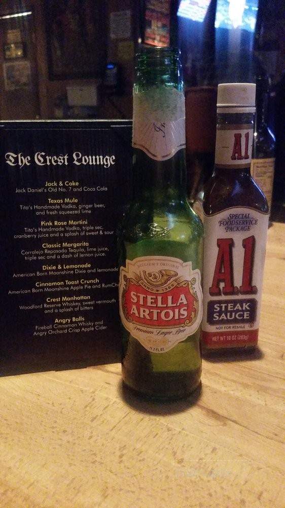Crest Lounge - Temple City, CA menu_pic