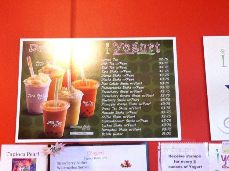 /250894747/iYogurt-Menu-Brentwood-CA - Brentwood, CA