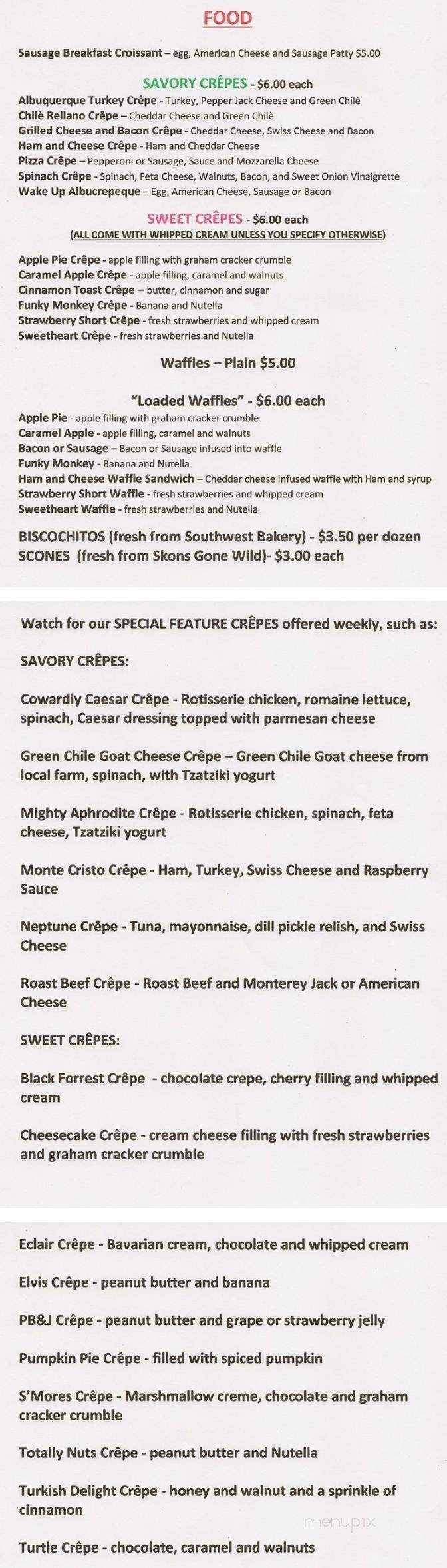 La Cabana de Don Luis - Chicago, IL menu_pic