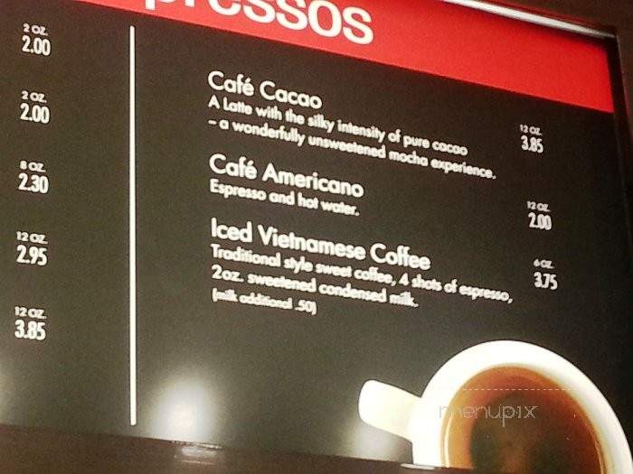 Perks Coffee Shop - La Jolla, CA menu_pic