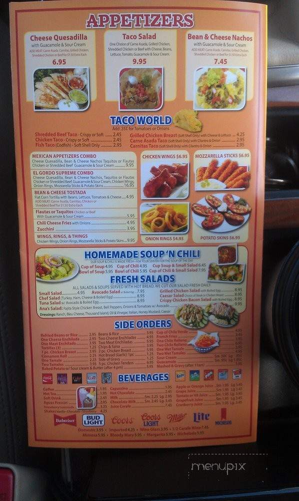 Brandon's Diner Vineyard - Ontario, CA menu_pic